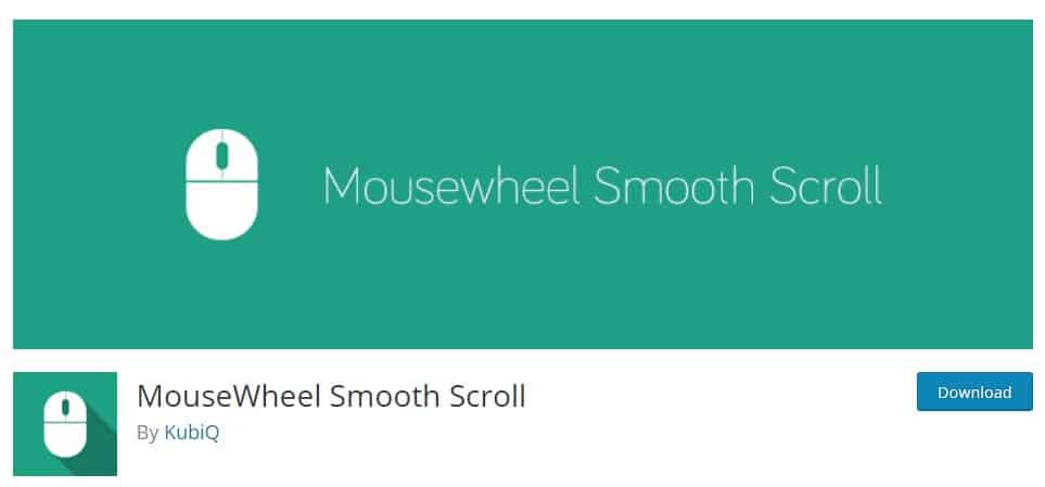 افزونه MouseWheel Smooth Scroll
